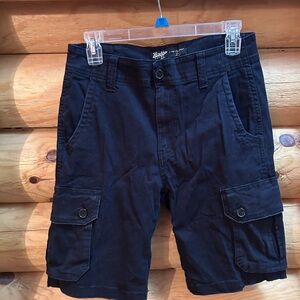 Brooklyn Cloth Black Cargo Shorts Casual Style